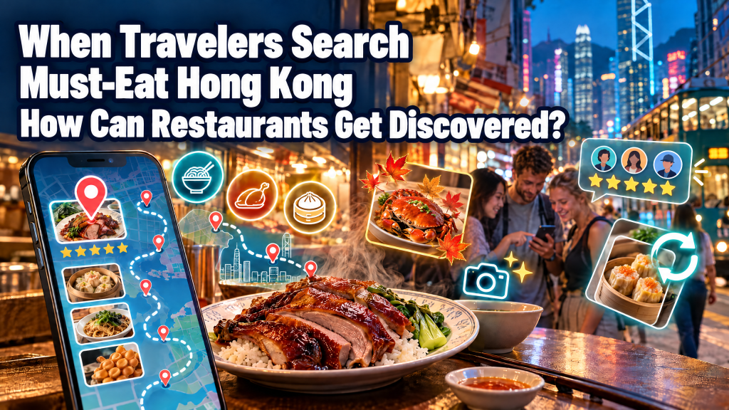 When Travelers Search “Must-Eat in Hong Kong,” How Can Restaurants Increase Their Chances of Being Discovered?